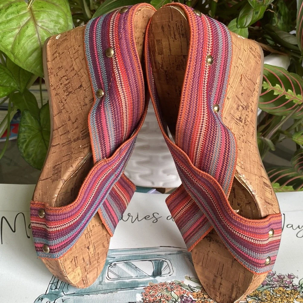 Montegobay club wedge women shoes 9